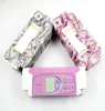 50pcs cały fałszywy rzęs Pieniądze Pakowanie kartonowe pudełko gotówkowe różowy telefon komórkowy telefon komórkowy rzęsy 3D Holografia