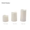 12 Colorful Led Candle Electronic Wax Flame Smokeless Tea Light Party Decorative Fake Candles WIth Control 240417
