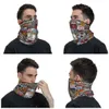 Mode ansiktsmasker halsgaiter väg 66 skyltar väg bandana nacke täckt tryckt balaclavas mask halsduk multi-användning pannband som kör unisex vuxen tvättbar y240425