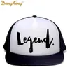 Caps Hats Dongking Trucker Cappello Little Legend Print Father Dad Cap Dads Child Child Chil
