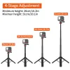 Aksesuarlar VRIG TP08 Spor Kamera Selfie Stick Tripod Stand 51cm Maks. GOPRO için Yükseklik 11/10/9 VLOG Canlı Akış Selfie Video Kaydı