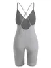 Women's Jumpsuits Rompers Y2K Slim Fashionable Sexy Knitted Pit jumpsuit Y240425