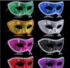 Vrouwen Venetiaans kanten pailletten oogmasker maskerade fancy jurk kostuum kip feest prinses bruiloft maskers Hallowmas6906141