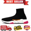 Designer Track Runners Shoes Socks Boot Running Shoes Platform Mens Women Speed ​​2.0 Trainer Runner Sneaker Sock Shoe Nice Master Womens Sneakers