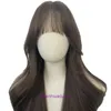 Perruques et morceaux de cheveux Tiktok Wig du même style Femme Femme Curly Nouveau processus de mise à niveau Big Saldp Wave Full Head Set recommandé