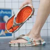 Slippers Topvivi 2024 Male Soft Summer Summer Men Men Beach Flip-Flop Fashion Outdoor Sport Slides Antiskid Shoes