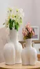 Contenitore per pianta desktop ceramica creativa Contenitore per piante umane a forma di arte decorativa per vaso di fiori decorativo anello laterale decorazioni per la casa 2104099513329