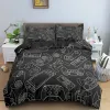 sets Hot Sell Game Bed Sets For Boys Gamer Comforter Duvet Cover Gaming Themed Bedroom Decor Single King Bedding Set Home Textile