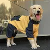 犬用アパレル1服秋/冬のゴールデンファーミディアムサイズの大きなペット春/秋のラブラドールパーカー冬