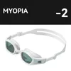 COPOZZ Myopia Swimming Goggles -2 to -7 Optical Swimming glasses With Case Prescription Adult Waterproof Anti Fog Swim Eyewear 240417