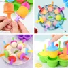 Strumenti per gelati a 7 buche gelati fai-da-te in silicone stampo per bambini frutti di frutta produttore di palle da cucina cucina utensile q240425