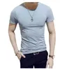 Erkek Tişörtler Erkek Beyaz Tişörtler V Boyun Tshirt Temel Düz Tees Kısa Kollu Üstü Kadınlar Gündelik Yaz Süt İpek 4xl Tasarım Siyah Mavi Redl2425