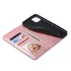 New Calf Pattern Leather Flip Phone Case for iPhone 15 Pro max