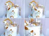 Ins Joyeux anniversaire Cake Topper Topper Gold Novelty Love Wedding Cake Topper pour anniversaire Birthday Party Decorations6021070