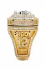 Падение для сезона Tampa Bay Tom Brady Football Ship Ring Кольцо любого спортивного кольца, у нас есть сообщение 2109249226490