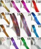 Old Street 5pcslot Hair Tinsel Sparkle Holographic Glitter Extensions выделяет парик для вечеринки 14 Colors5534069