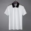 2024SS Summer Luxus Italien Polo Designer-Shirts High Street Stickerei Strumpfband Schlangen kleine Bienendruckkleidung Kleidung Mens Marke Polos Shirt Asian Size M-3xl