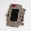 Accessori Sistema di giubbotto tattico esterno Custodia di protezione del telefono cellulare montato per il petto per iPhone 7/8 Plus per telefono cellulare DE/BK/FG