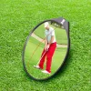 AIDS vid vinkel golfkonvex spegel för gunga och sätta golfträning utomhus sportträning spegel boll sportgolf tillbehör