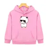 Herrtröjor tröjor roliga panda björn hoodies tecknad bubu dudu grafisk sweatshirt långärmad pullover flickor kawaii y2k sudadera barn kläder pojkar 240424