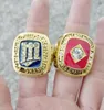 2PCS Minnesota 1987 1991 Twins World Baseball Pirates Championship Pierścień Zestaw pamiątki Pudawir Men Prezent 2019 Whole Drop 4303544