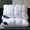 Kudde 1pc mjuk fyllning av sovkuddar för hemsäng almohadas para dormir högkvalitativ kudde 48x74cm tvättbar nackdyna