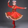 Abbigliamento da palcoscenico costumi di danza mongolo mongolo per ragazze abbigliamento cinese Performance da palcoscenico Dance folk indossa nuovo anno D240425