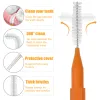 Escova de escovas de escova de limpeza interdental escovas de dentes de dentes limpadores de limpeza de dentes dentários ortodônticos