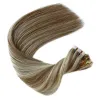 Weft Tape Hair Extensions #P8/613 Tape in Human Hair Extensions Seamless Skin Weft Tape in Extensions 1626 Inches Virgin Hair