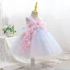 Niñas Niños usan verano Nuevo estilo coreano Baby Dress Princess Vest Vest Rainbow Children's Vestido