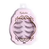 4Pair Demon False Eyelashes Transparent Fishline Stem Eyelashs For Women Natural Simulation ympning Makeup Produkter