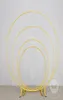 Party Decoration Gold White Wedding Balloon Circle Birthday Arch Support Kit Bow Balloons Stand Decor 125m BALOON2867716