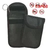 Sacs de rangement 1 / 3pcs Mini Car FOB Case de blocage RFID Sac pour Keys Protection de confidentialité imperméable du téléphone portable