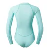 Mutesuits Dysuits 2mm Neoprene Wetsuit Women Maniche lunga Scuba immersione in costume da bagno saluta