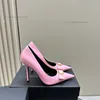 Patent Leather Classic Heel Pumps 110mm High Point Toe Stiletto Heel Shoe Party Evening Wedding Dress Shoes Women's Luxury Designer Factory Factorwear With Box