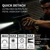 Luzes 600 lumens lumens tática pistola tática pistola compacta pistola vermelha laser verde visão magnética