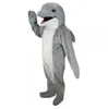 2024 Halloween Dolphin Mascot Costume Suit Halloween Party Game Dress Outfit Performance Activity Sales Promotion