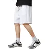 Мужские шорты эластичная талия мужская вафельная текстура спорт с карманами широко спорт для уличной одежды для уличной одежды