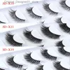 Faux cils 5 paires de fourrure de vison 3D douceur naturelle fausses cils artisanaux Q240425