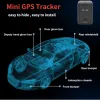 AULINE AUT GPS Tracker Mini Miniatura Localizzatore intelligente Dispositivo di tracciamento in tempo reale Antitheft Registrazione Localizzatore Veicolo portatile