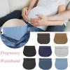 Maternity Bottoms 1Pc Women Adjustable Elastic Maternity Pregnancy Waistband Belt Waist Extender Clothing Pants For Pregnant Sewing AccessoriesL2404