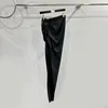 Jupes noires enveloppe à fente hanche Longueur du sol en jupe mode sexy éclaireuse éclair