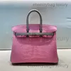 Top Luxury Classic Designer Custom Handmade Crocodile Bag Bag Handmag