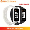 Opaski na rękę Xiaomi Redmi Band 2 Wersja globalna Blood Txygen 1.47 '' Monitor częstości akcji serca 14 dni Bateria BT5.1 5ATM Waterproof