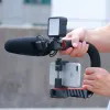 Studio Ulanzi Ugrip Pro Triple Shoe Mount Video Stabilizerハンドルビデオグリップカメラ電話ビデオリグキットfor Nikon Canon iPhone X 8 7