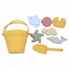 Herramientas de molde de arena para niños Silicone Beach Sand Toys Baby Game Funny Lindo Animal Molde Toys Beach Toys 240418