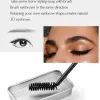 Enhancers 1PC Eyebrow Styling Gel Brows Wax Sculpt Soap Waterproof LongLasting 3D Feathery Wild Brow Styling Easy To Wear Makeup Eyebrow