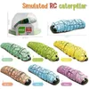 Simulation Robot RC Tricky Simulate Animaux mignons Insectes télécommandés Halloween Toys for Kids Childrens Cadeaux 240417