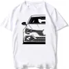 T-shirts masculins Classiques français Megane RS Trophy-R Sport T-shirt Men Short Slve Harajuku Car blanc décontracté garçon Ts Unisexe Hip Hop T-shirt T240425