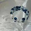 أزياء مخزنة تصميم Galaxy Hanging Super Fairy Star Bracelet للنساء متعددة الاستخدامات وحلوة ملحقات الصديقة 240423